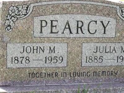 Julia M. Blessing Pearcy on Sysoon