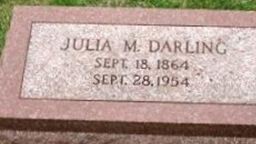 Julia M Darling on Sysoon