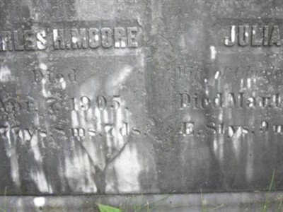 Julia M. Moore on Sysoon