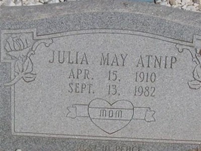 Julia Mae Eakes Atnip on Sysoon