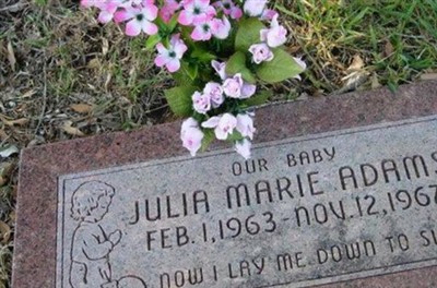 Julia Marie Adams on Sysoon
