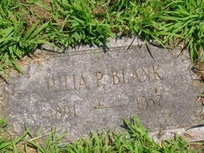 Julia P Blank on Sysoon