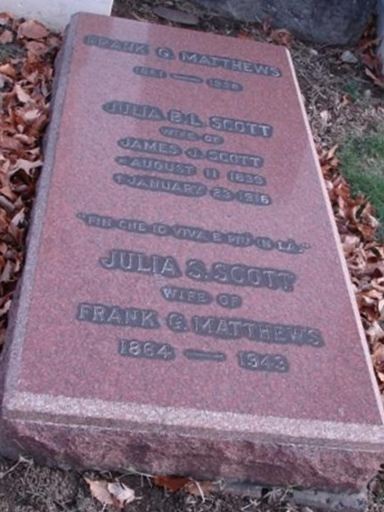 Julia S Scott Matthews on Sysoon