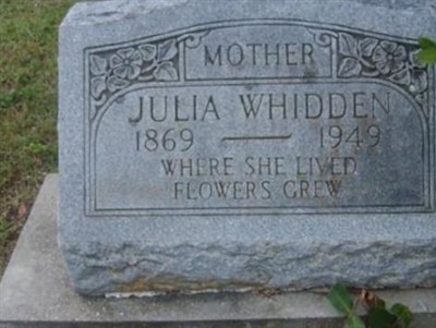 Julia Tyler Whidden on Sysoon