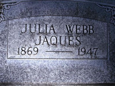 Julia Webb Jaques on Sysoon