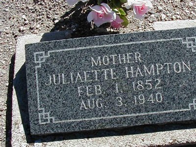 Juliaette DeGraw Hampton on Sysoon