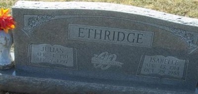 Julian Atwood Ethridge on Sysoon