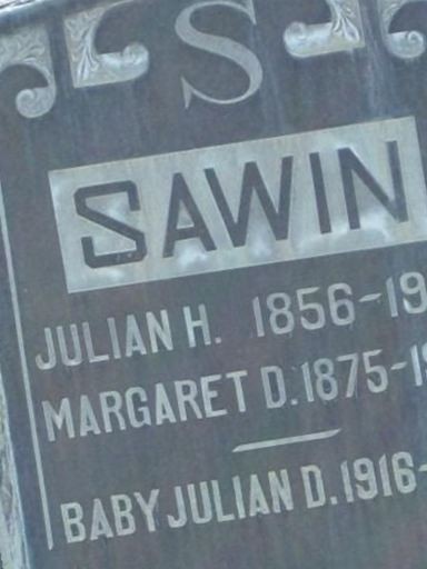Julian H Sawin on Sysoon