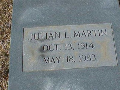 Julian L. Martin on Sysoon
