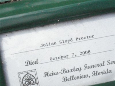 Julian Lloyd Proctor on Sysoon