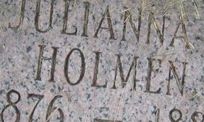 Julianna J Holmen on Sysoon