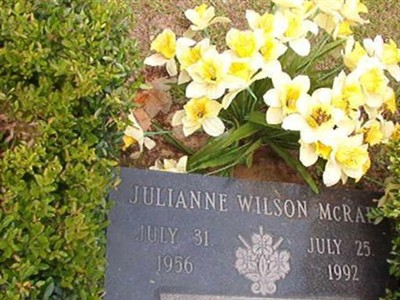 Julianne Wilson McRae on Sysoon