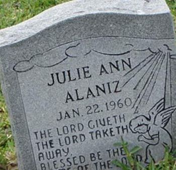 Julie Ann Alaniz on Sysoon