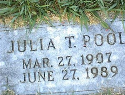 Julie T. Pool on Sysoon