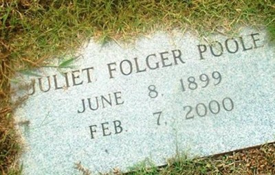 Juliet Folger Poole on Sysoon