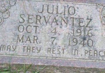 Julio Servantez on Sysoon