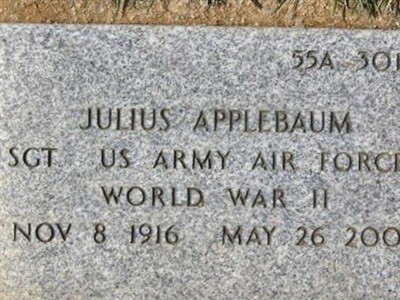 Julius Applebaum on Sysoon
