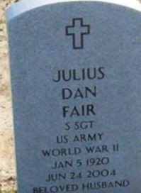 Julius Dan Fair on Sysoon