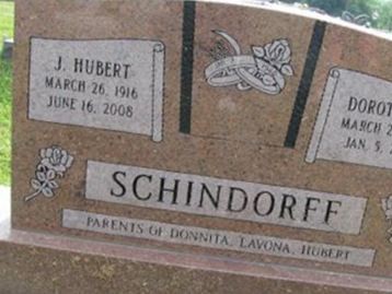 Julius Hubert Schindorff on Sysoon