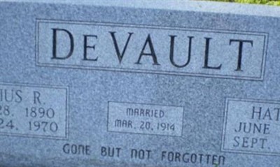 Julius R. DeVault on Sysoon