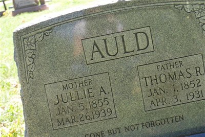 Jullie Julia Pound Auld on Sysoon