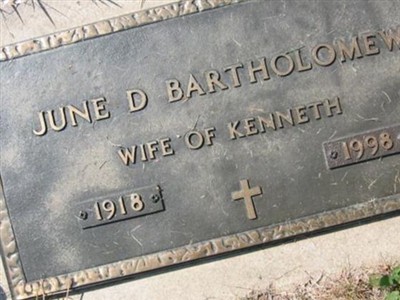 June Dorothy Torrison Bartholomew on Sysoon