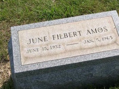 June Filbert Amos on Sysoon