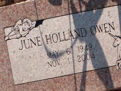 June Holland Owen on Sysoon