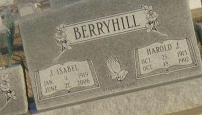 June Isabel Walker Berryhill, Find a grave on Sysoon June Isabel Walker Berryhill on Sysoon
