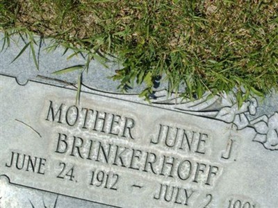 June Jensen Brinkerhoff on Sysoon