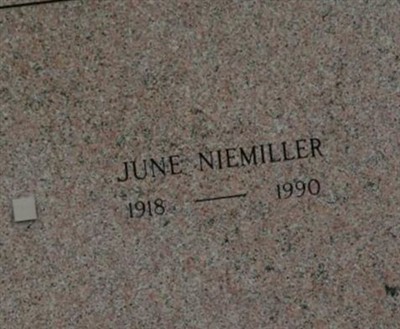June Niemiller on Sysoon