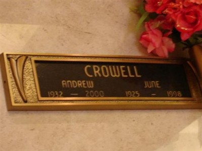 June Ruby Crowell on Sysoon