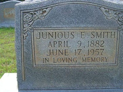 Junious E Smith on Sysoon