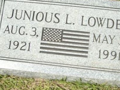 Junious L Lowder on Sysoon