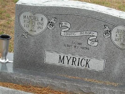 Junious Myrick on Sysoon