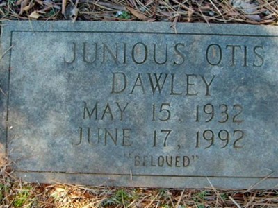Junious Otis Dawley on Sysoon