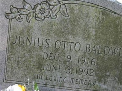 Junius Otto Baldwin on Sysoon