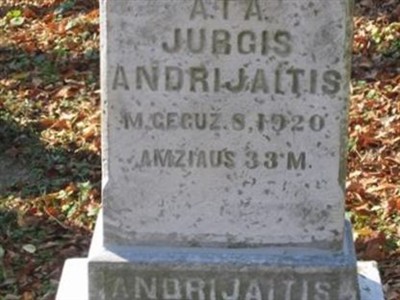 Jurgis Andrijaltis on Sysoon