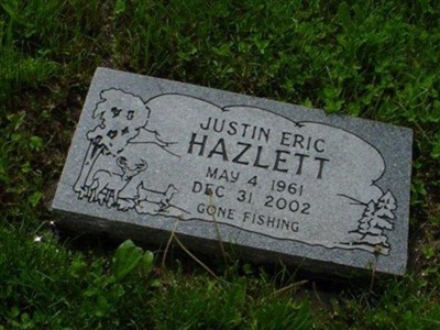 Justin Eric Hazlett on Sysoon