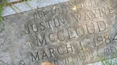 Justin Wayne McCloud on Sysoon