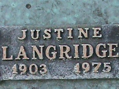 Justine Langridge on Sysoon