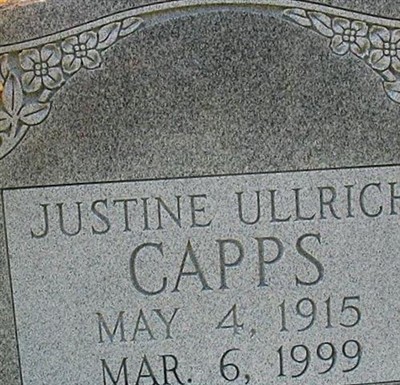 Justine Ullrich Capps on Sysoon