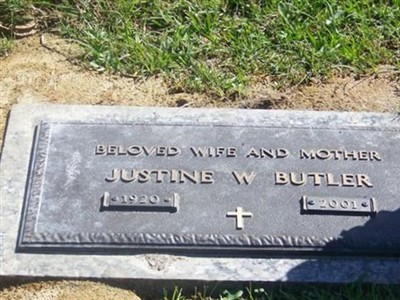 Justine W Butler on Sysoon