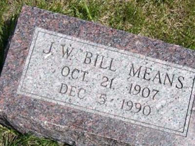J W "Bill" Means on Sysoon