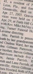 Karen E Gillman Parrish on Sysoon