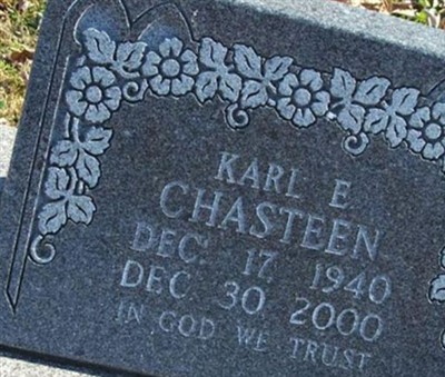 Karl E. Chasteen on Sysoon