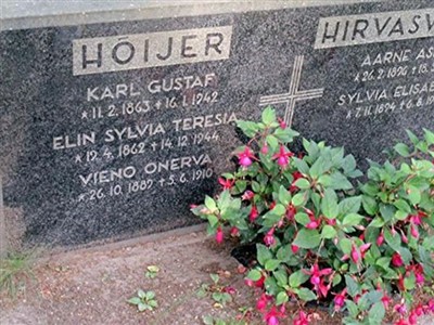 Karl Gustaf H?ijer on Sysoon