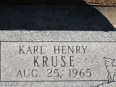 Karl Henry Kruse on Sysoon