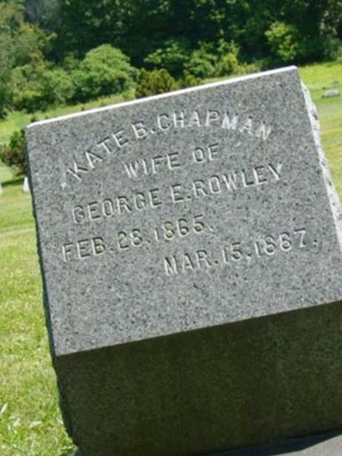 Kate B. Chapman Rowley on Sysoon