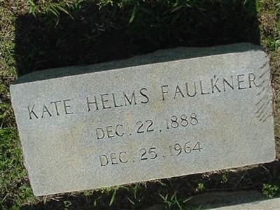 Kate Helms Faulkner on Sysoon